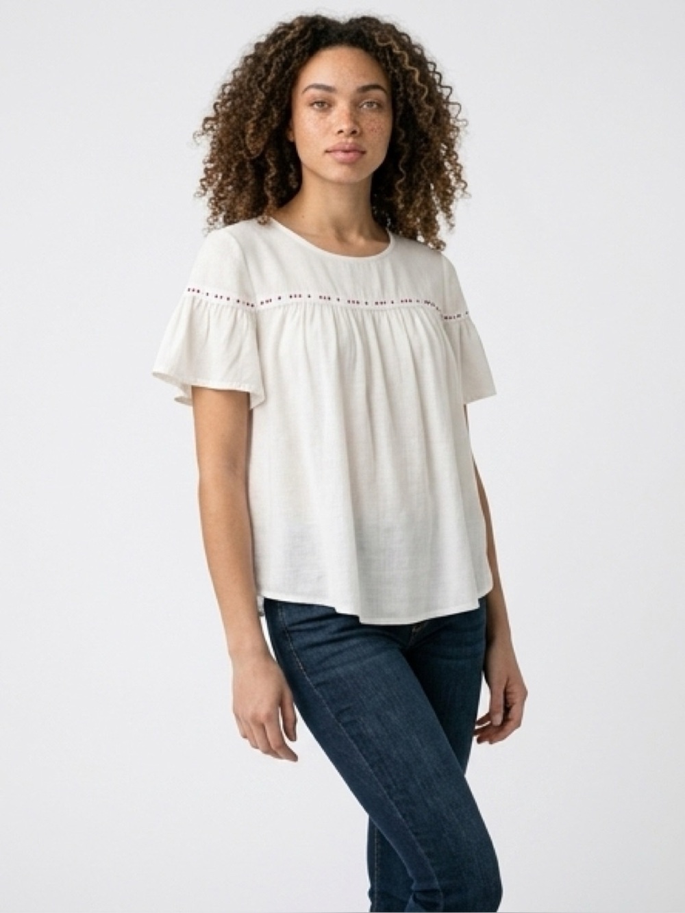 Casual White Blouse